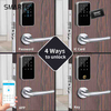 Anti-Theft 304 Stainless Steel Polished Hotel Spit Lock with Card